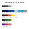 tank top color chart - Half-Life Store