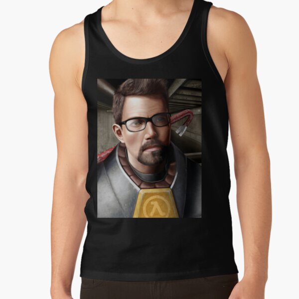 Half Life Gordon Freeman Tank Top