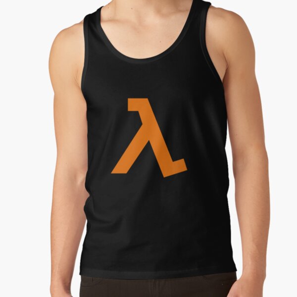 Half Life Lambda Symbol Tank Top - Image 5