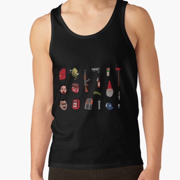 Left 4 Dead Stickers Tank Top - Image 6