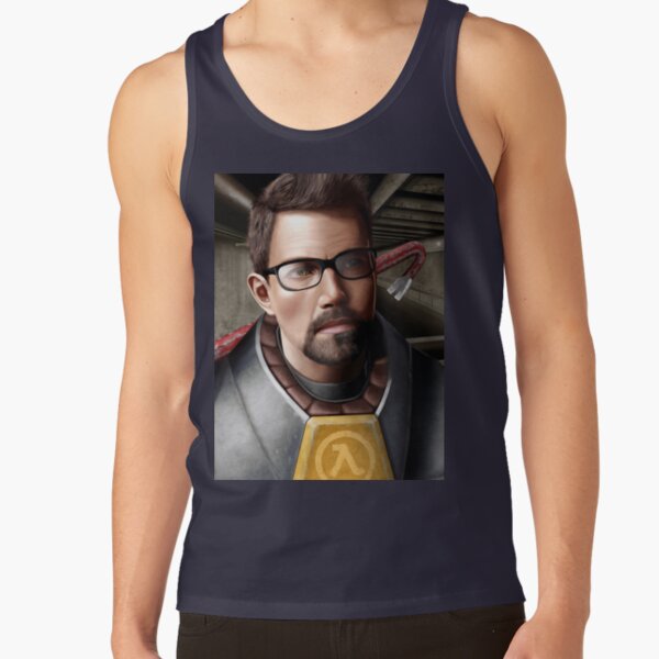 Half Life Gordon Freeman Tank Top - Image 5