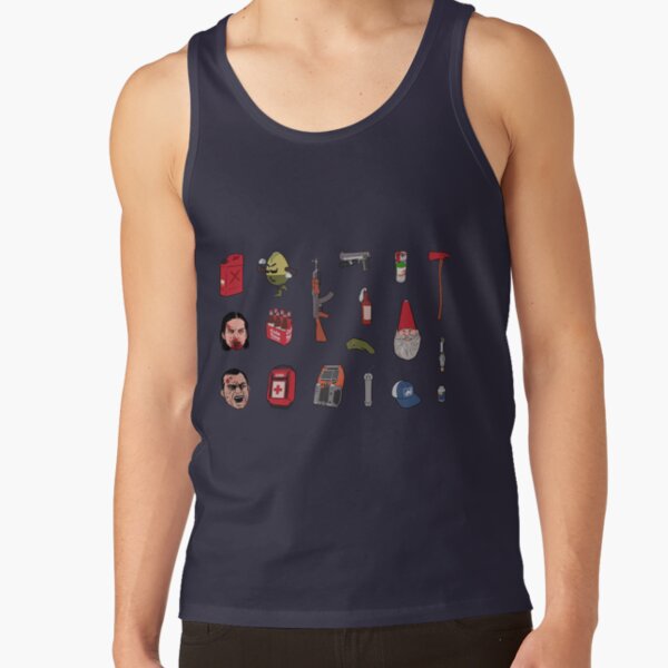 Left 4 Dead Stickers Tank Top - Image 2