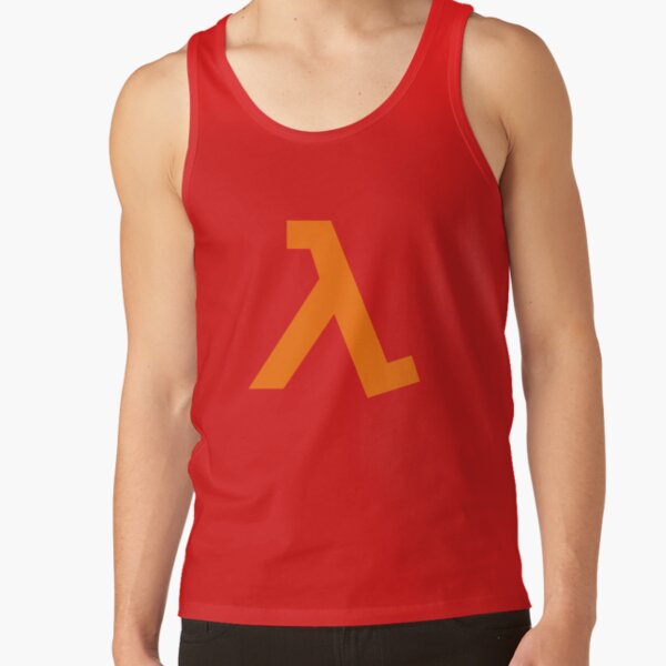 Half Life Lambda Symbol Tank Top - Image 4