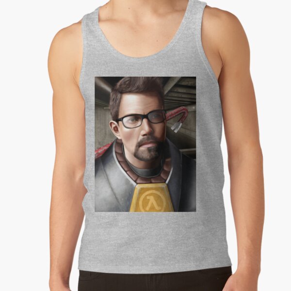 Half Life Gordon Freeman Tank Top - Image 6