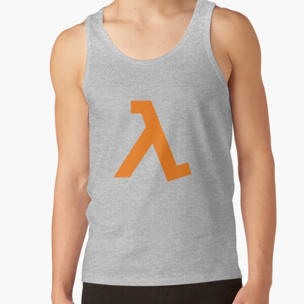 Half Life Lambda Symbol Tank Top - Image 2