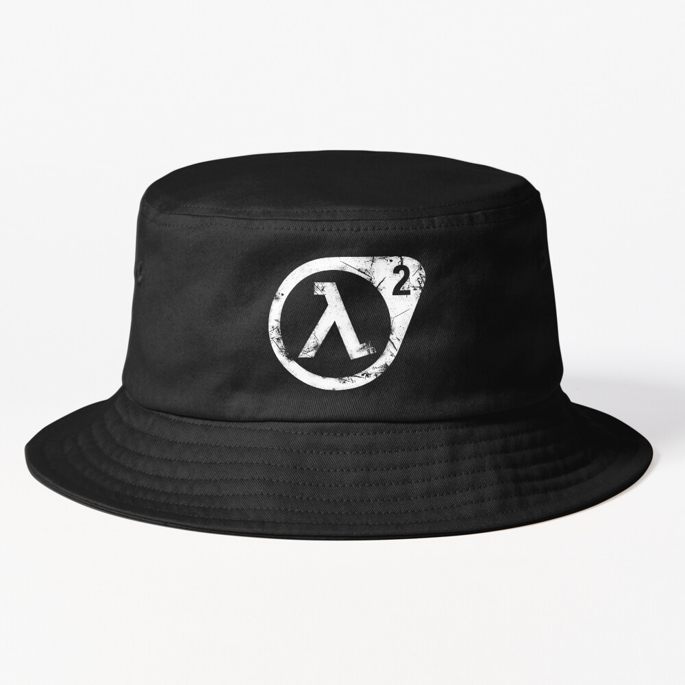 Hl2 White Bucket Hat