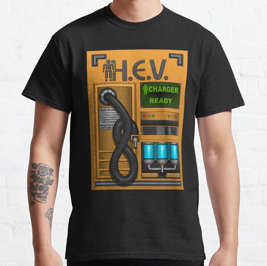 Half Life Hev Charger T-Shirt
