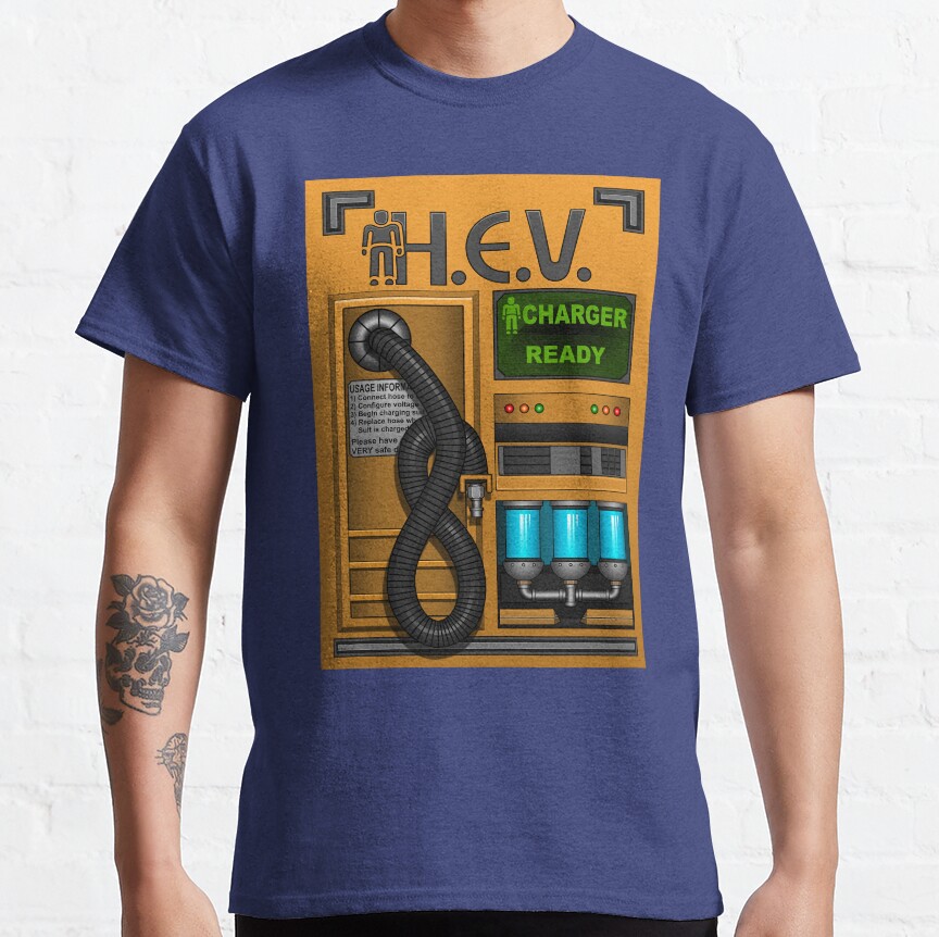 Half Life Hev Charger T-Shirt - Image 2