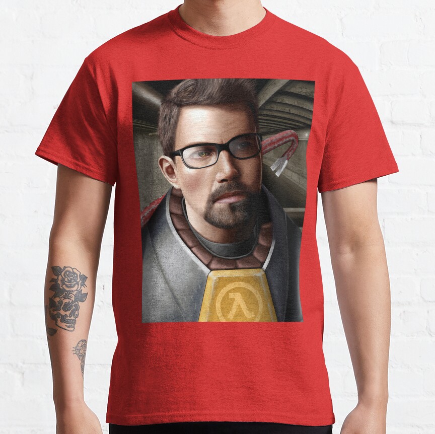 Half Life Gordon Freeman T-Shirt - Image 2