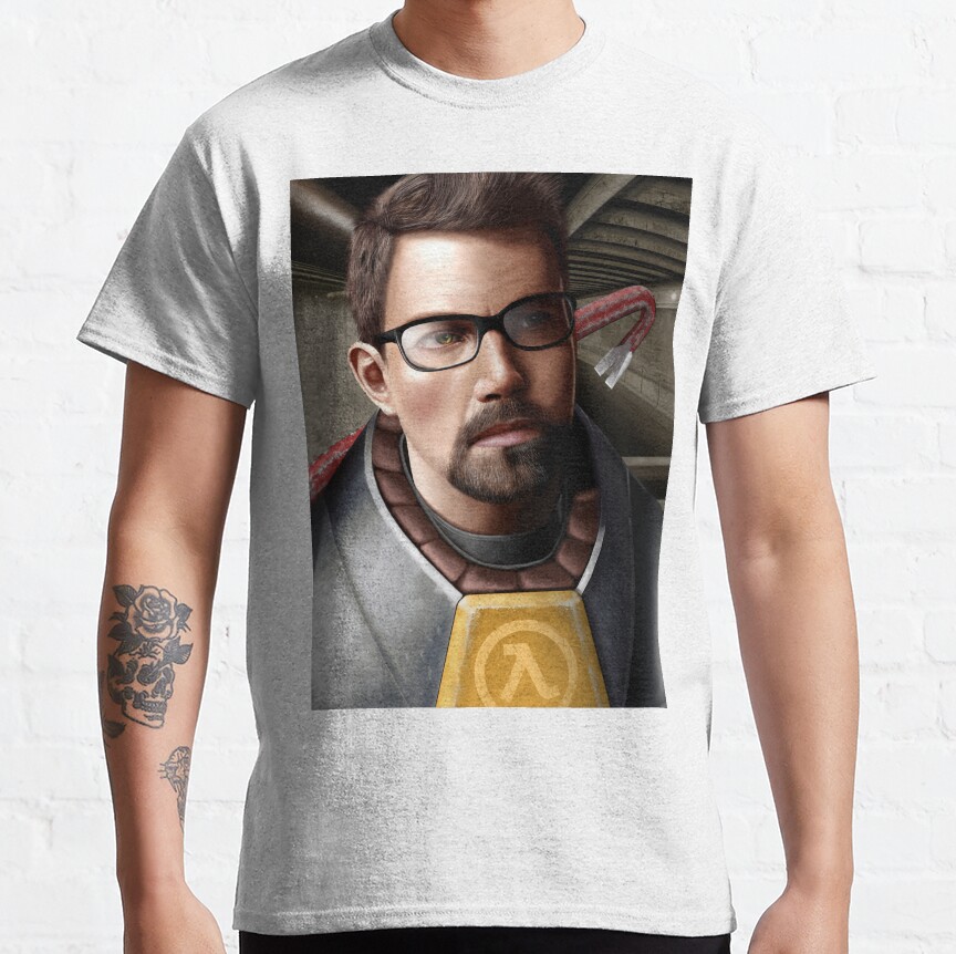 Half Life Gordon Freeman T-Shirt - Image 4
