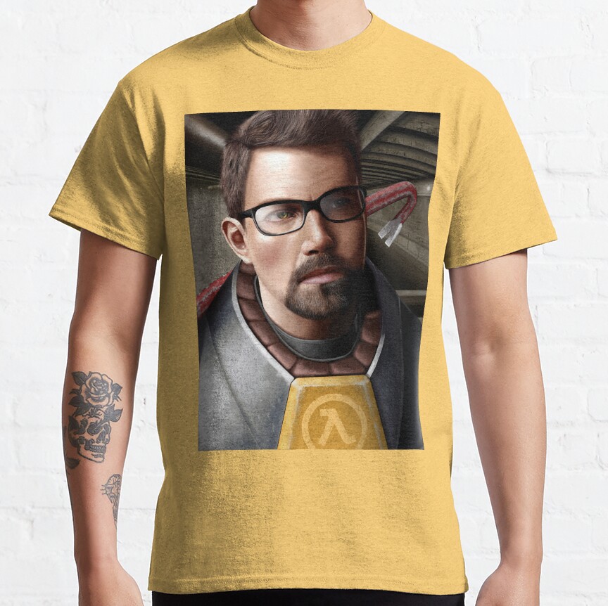 Half Life Gordon Freeman T-Shirt - Image 6