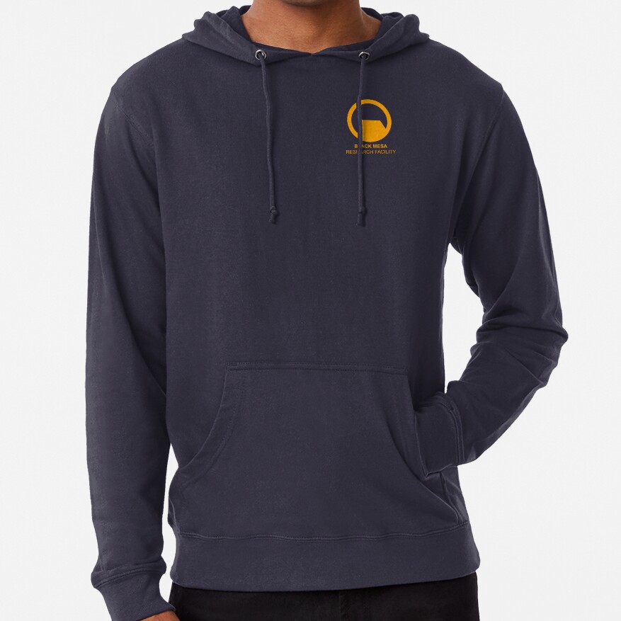 Black Mesa Black Background Hoodie - Image 6