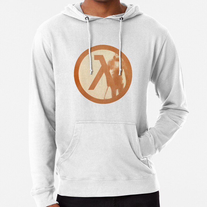 Half Life Gordon Freeman Retro Style Logo Hoodie
