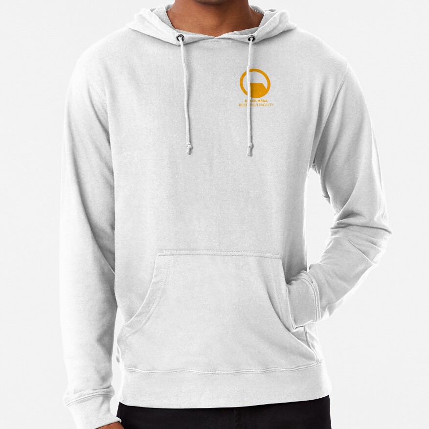 Black Mesa Black Background Hoodie - Image 4
