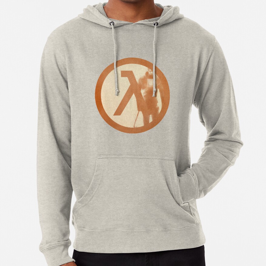 Half Life Gordon Freeman Retro Style Logo Hoodie - Image 6