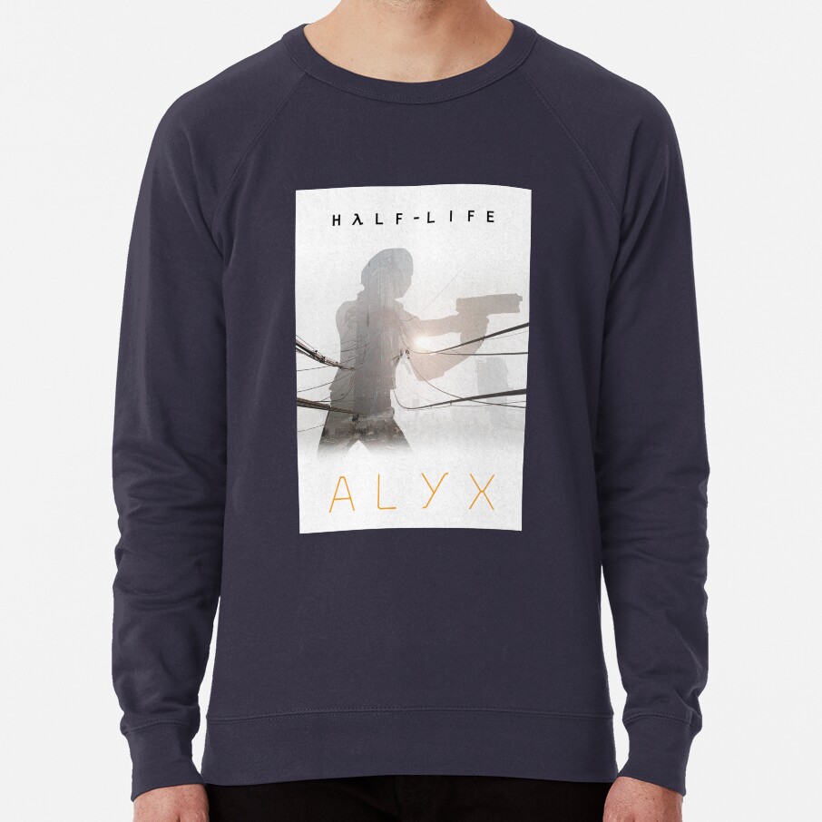 Half Life Alyx Fan Made Poster Sweatshirt - Image 6