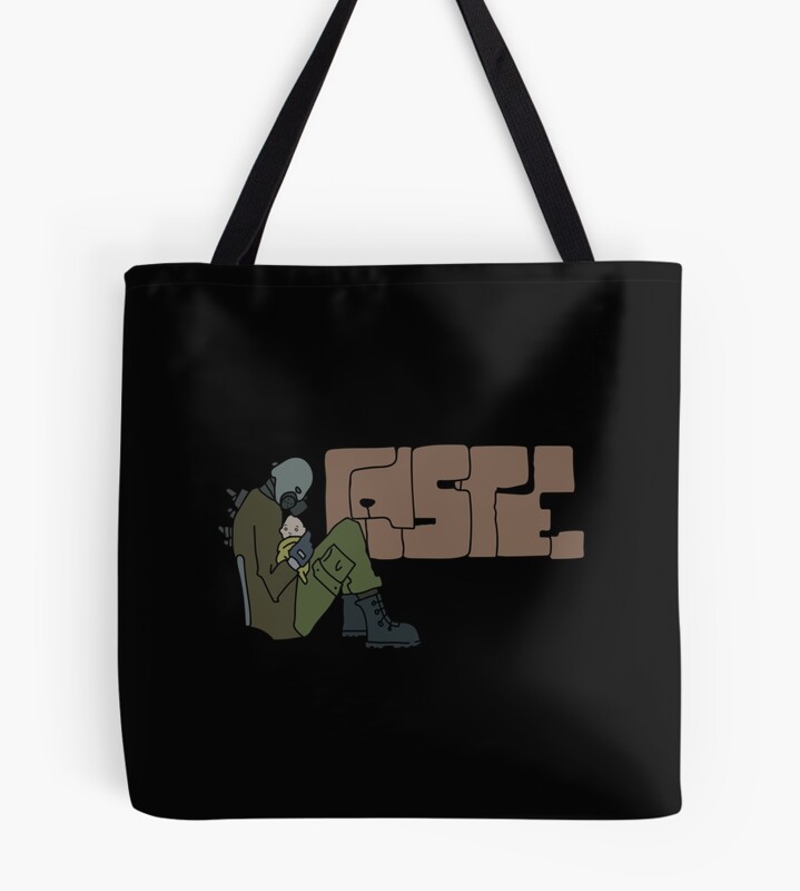 Halflife 2 Rebel Graffiti Tote Bag