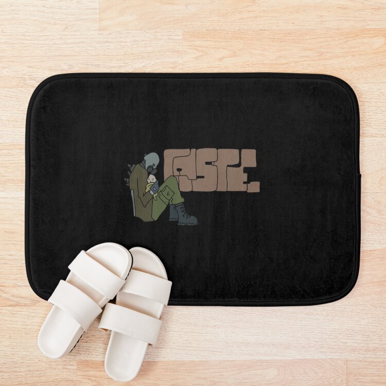 Halflife 2 Rebel Graffiti Bath Mat - Image 3