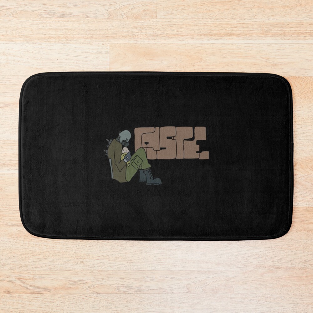 Halflife 2 Rebel Graffiti Bath Mat