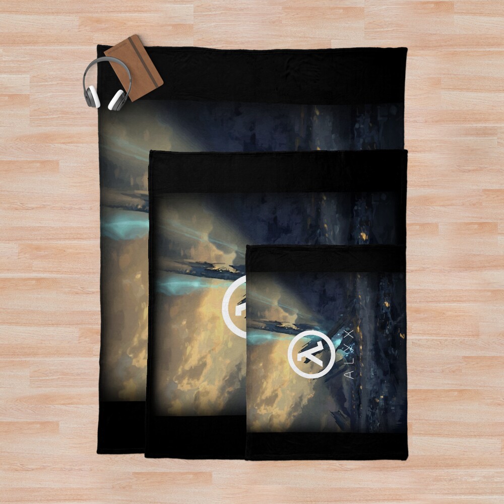 Halflife Throw Blanket - Image 3