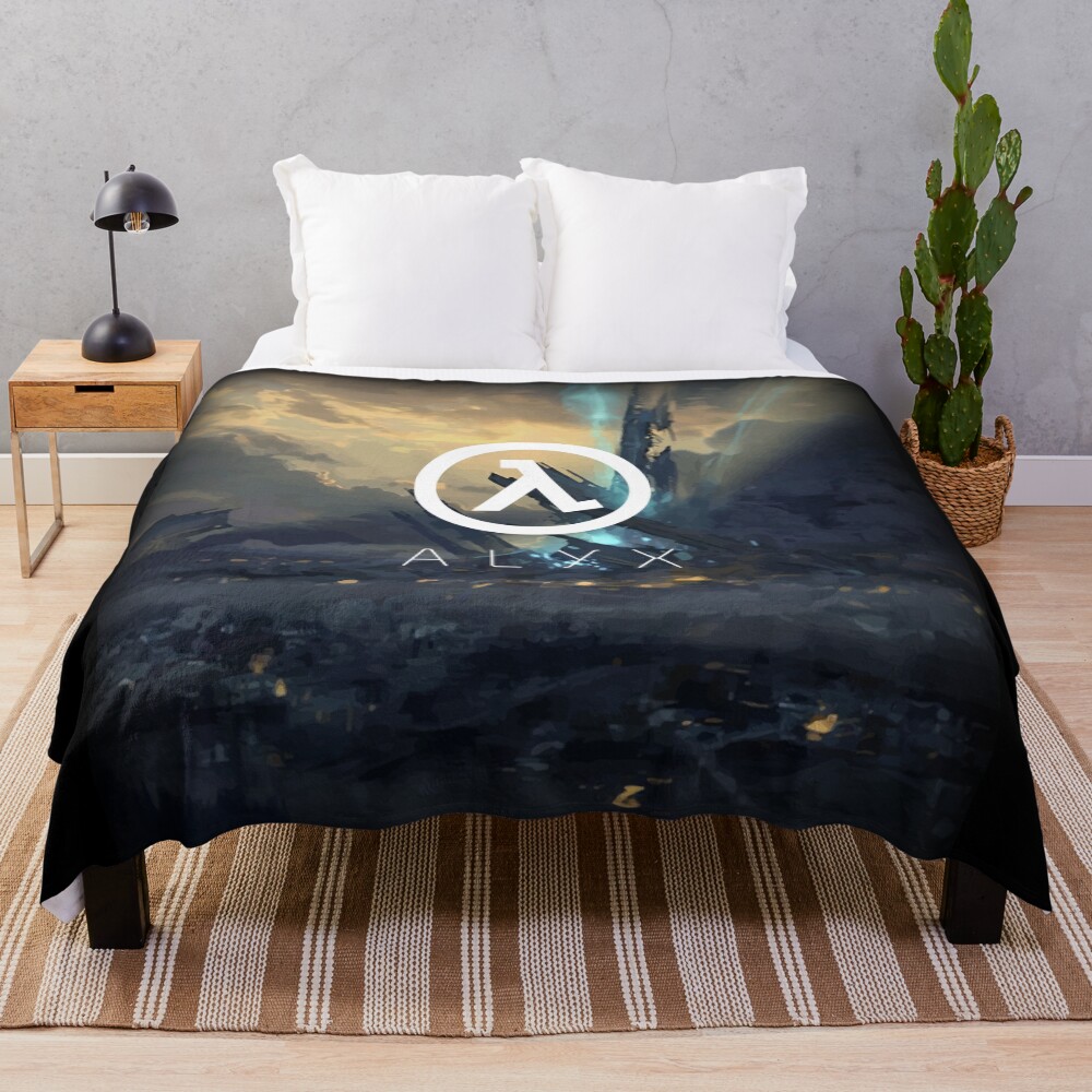 Halflife Throw Blanket