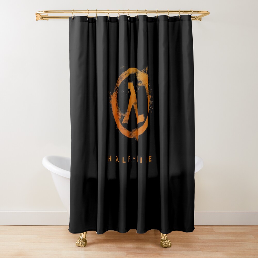 Half Life Art Work Shower Curtain