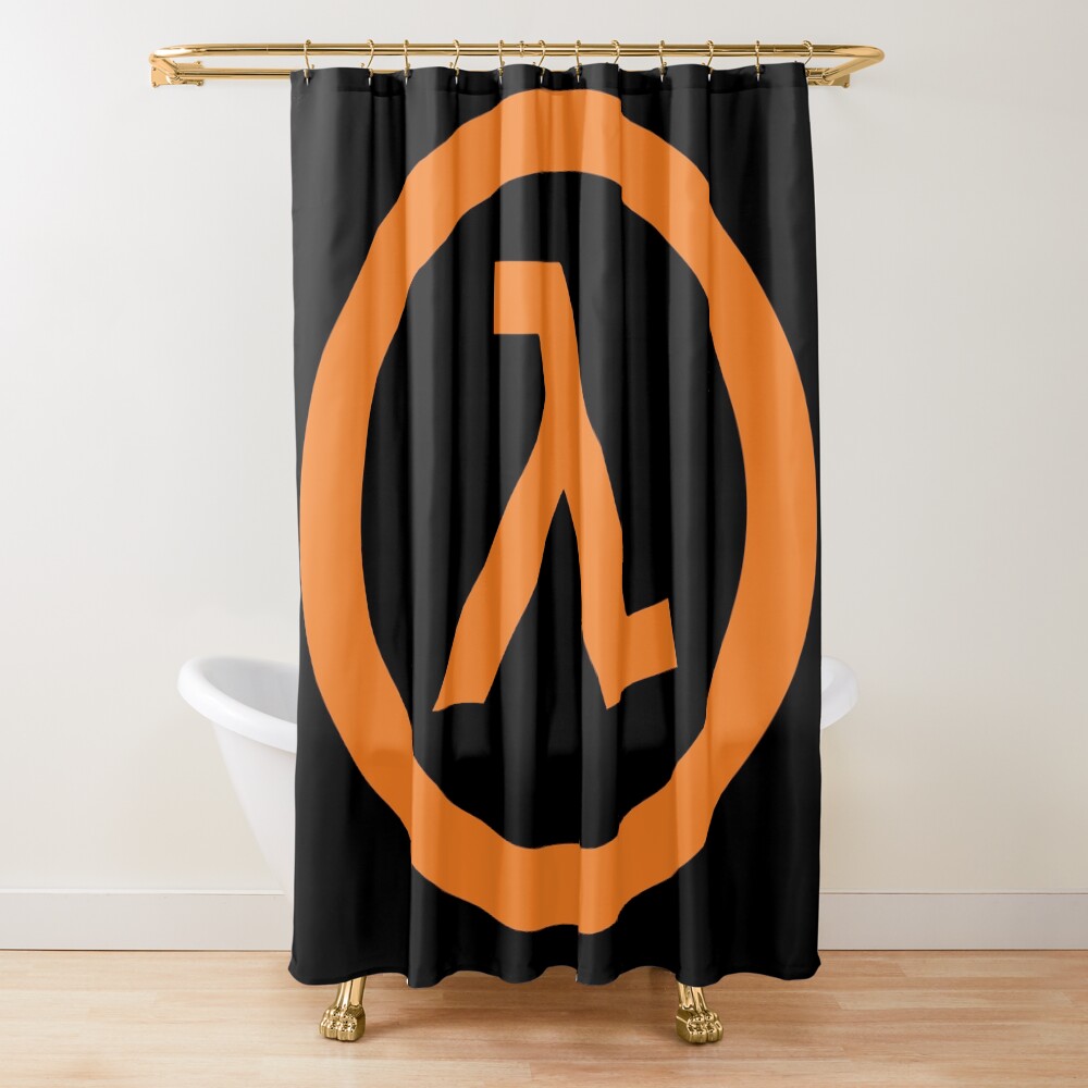 Half Life Lambda Shower Curtain