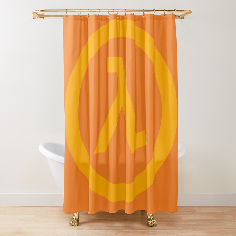 Half Life Lambda Shower Curtain