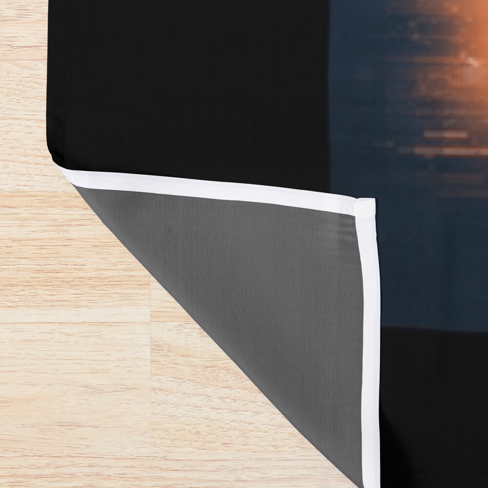 Half Life 2 Neon Glitch Shower Curtain - Image 2