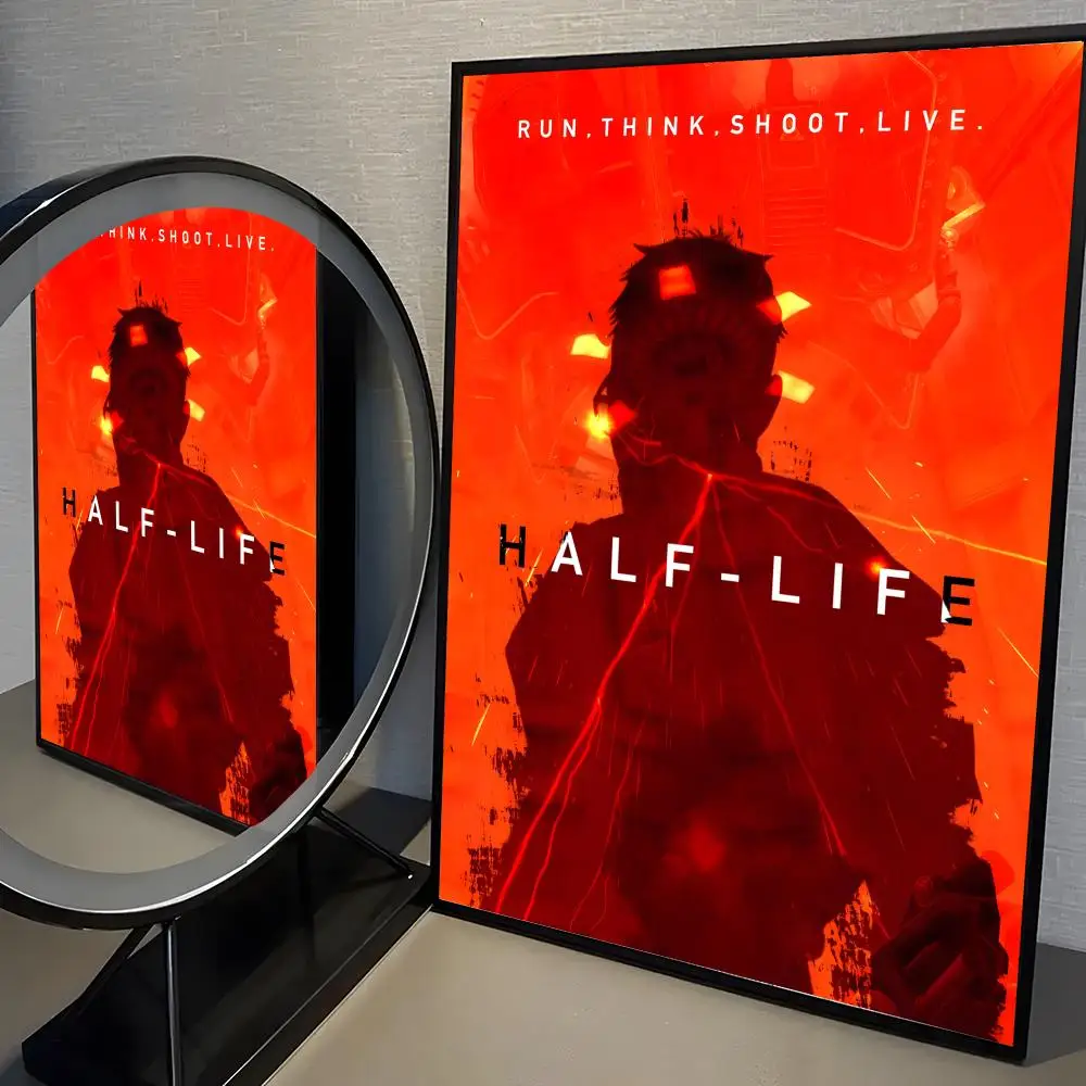 Half-Life Lambda Resistance Wall Art