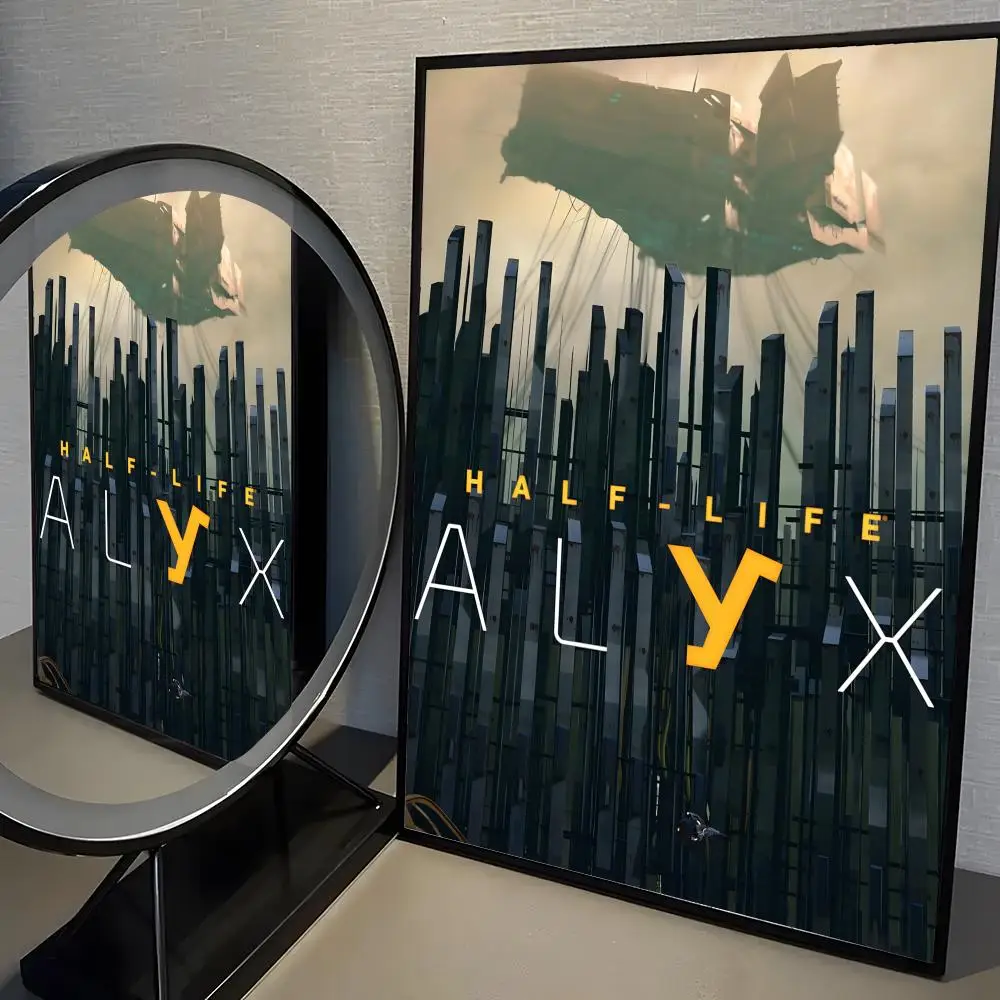 Half-Life Lambda Symbol Wall Art